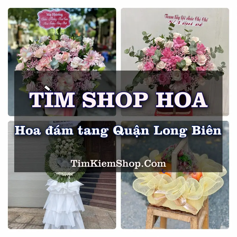 Tìm Shop Đặt Hoa Đám Tang Quận Long Biên