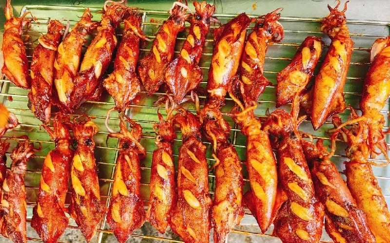 Tôm mũ ni nướng