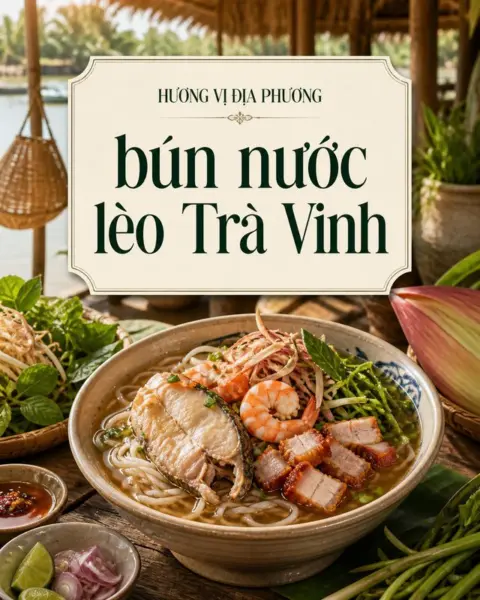 Khám phá bún nước lèo Trà Vinh và 3 quán được gợi ý