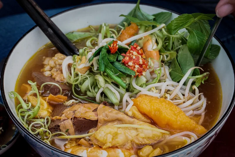 Bún suông Trà Vinh