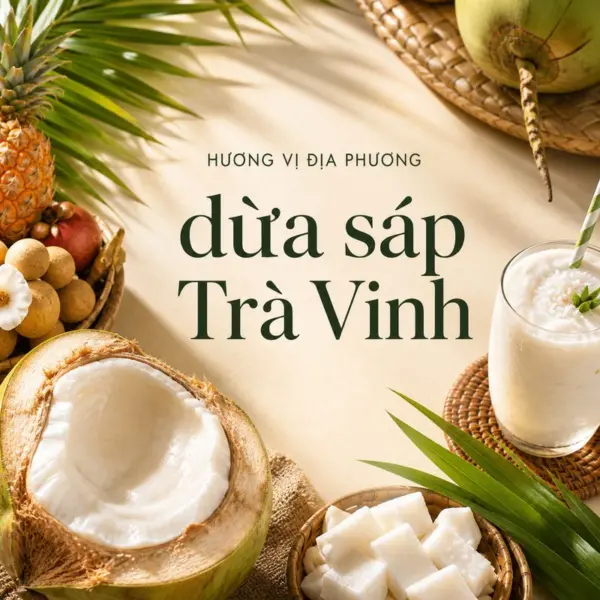 Khám phá dừa sáp Trà Vinh qua 5 cách thưởng thức