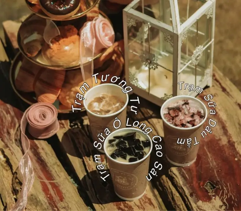 Không gian Tiệm Cafe Trạm Ký Ức