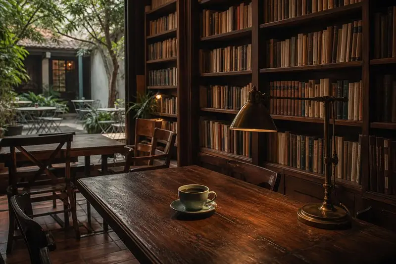 Tranquil Books & Coffee: Quán cafe thư viện vintage ở Hà Nội
