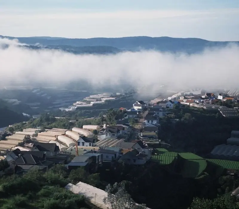 View thung lũng và trải nghiệm săn mây