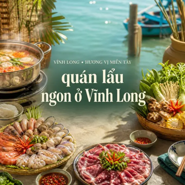 Gợi ý 8 địa điểm ăn lẩu đa dạng hương vị tại Vĩnh Long