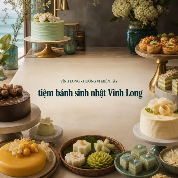 Gợi ý 7 tiệm bánh sinh nhật tại Vĩnh Long