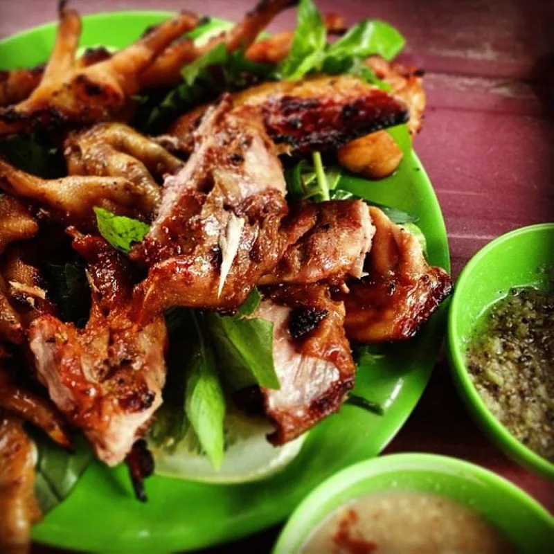 Chuột đồng nướng