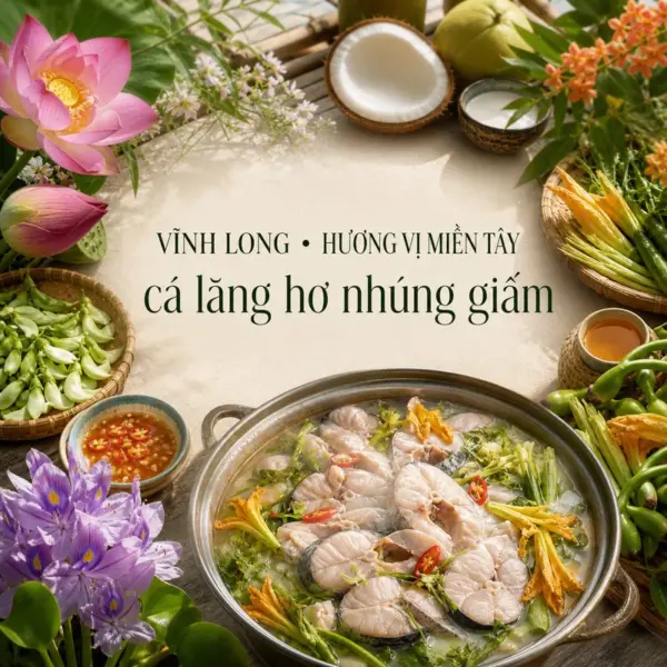 Khám phá cá lăng hơ nhúng giấm của miền sông nước Vĩnh Long