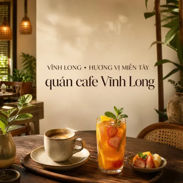 10 quán cafe Vĩnh Long với không gian và trải nghiệm đa dạng