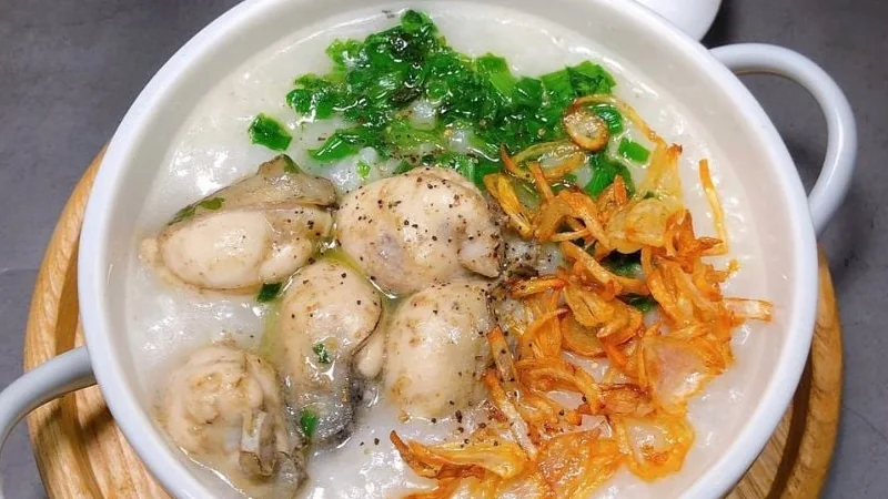 Cháo hàu Bích Lam Trần Đồng