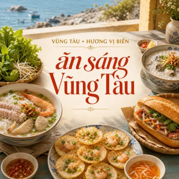 20 gợi ý ăn sáng ở Vũng Tàu từ món nước đến món nhẹ