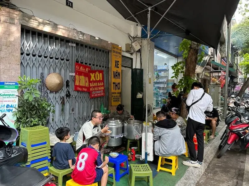 Xôi 74 Bát Sứ